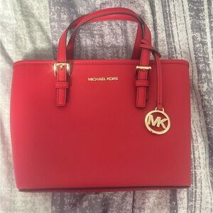 Michael Kors Red Tote